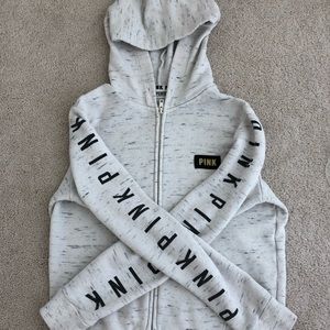 PINK Victoria’s Secret zip-up jacket with hood